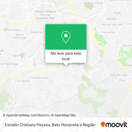 Estúdio Cristiany Pessoa mapa