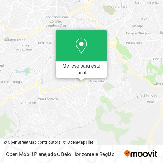 Open Mobili Planejados mapa