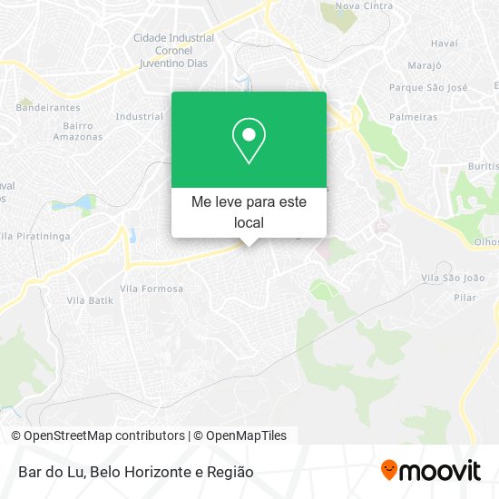 Bar do Lu mapa
