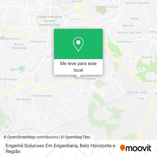 Engemil Solucoes Em Engenharia mapa