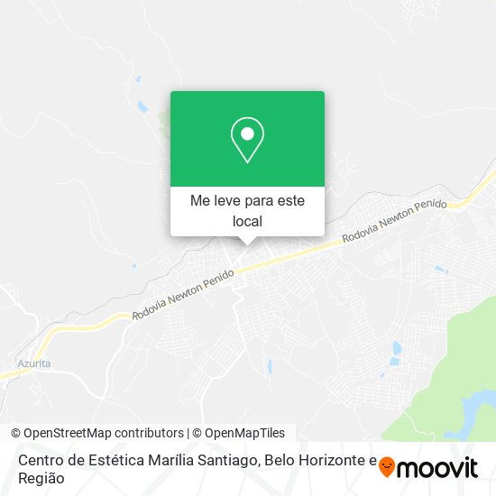 Centro de Estética Marília Santiago mapa