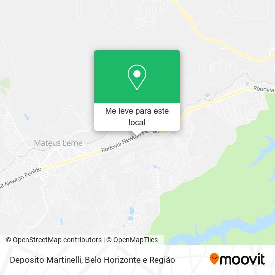 Deposito Martinelli mapa