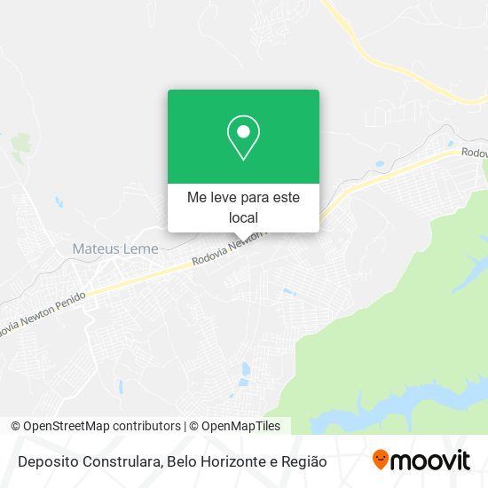 Deposito Construlara mapa
