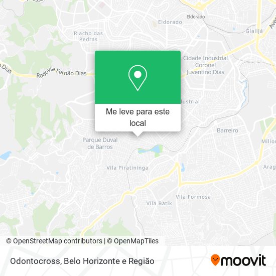 Odontocross mapa