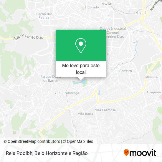 Reis Poolbh mapa