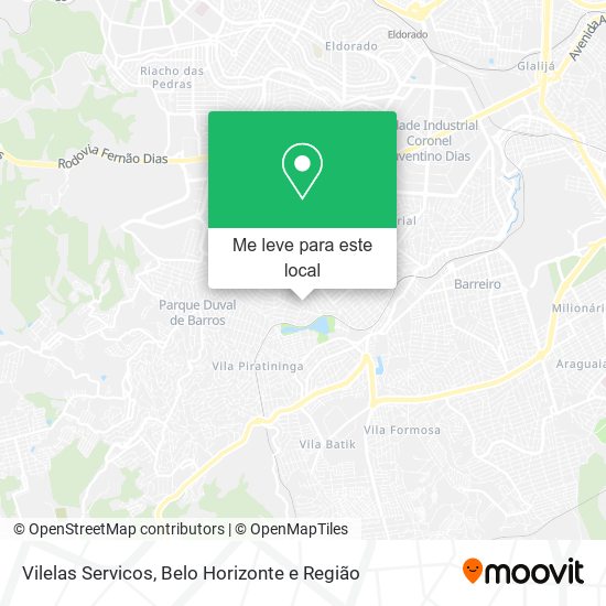 Vilelas Servicos mapa
