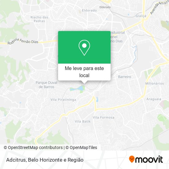 Adcitrus mapa