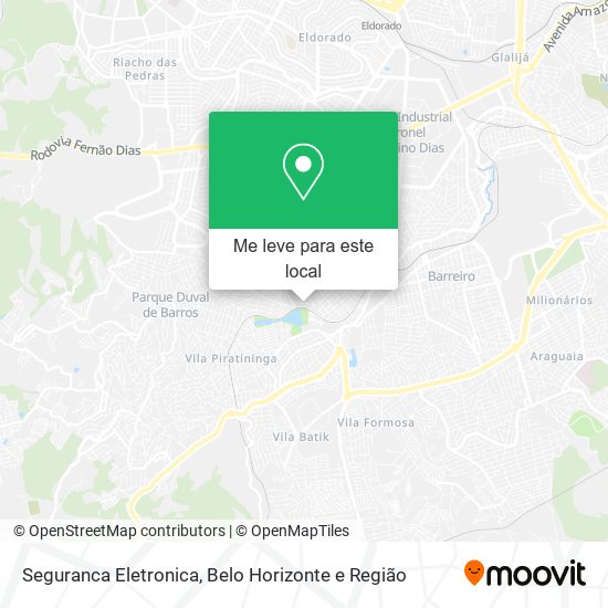 Seguranca Eletronica mapa