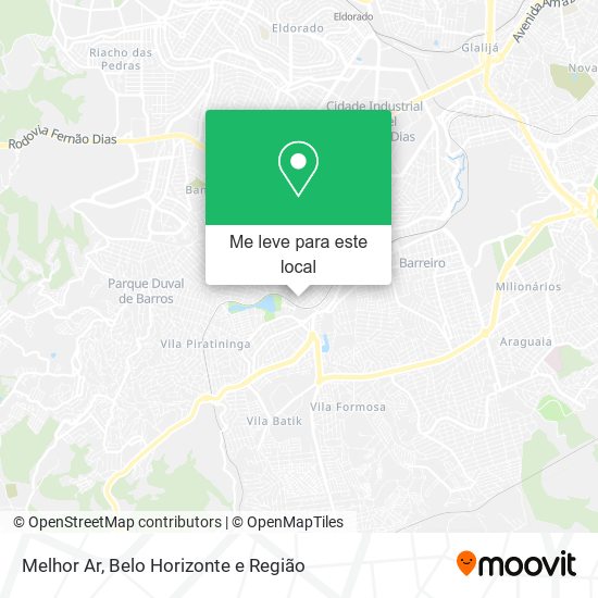 Melhor Ar mapa