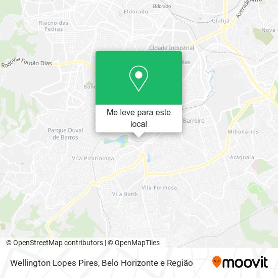 Wellington Lopes Pires mapa