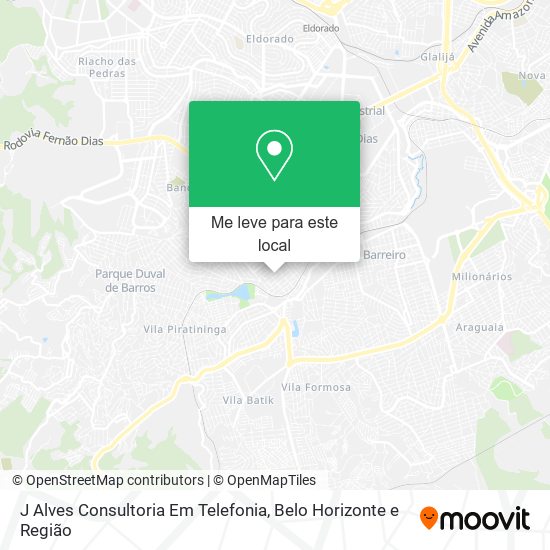 J Alves Consultoria Em Telefonia mapa