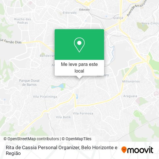 Rita de Cassia Personal Organizer mapa