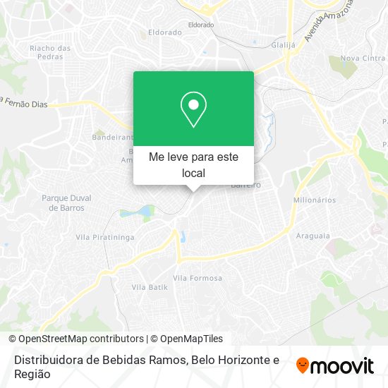 Distribuidora de Bebidas Ramos mapa