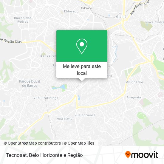 Tecnosat mapa