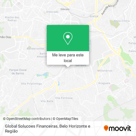 Global Solucoes Financeiras mapa