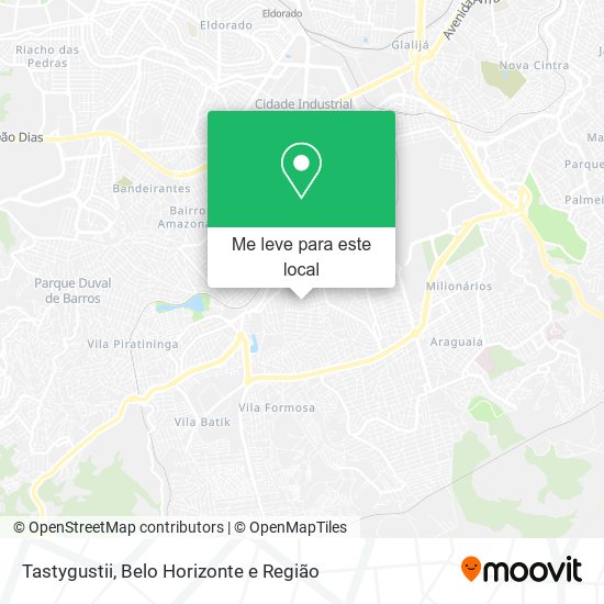 Tastygustii mapa