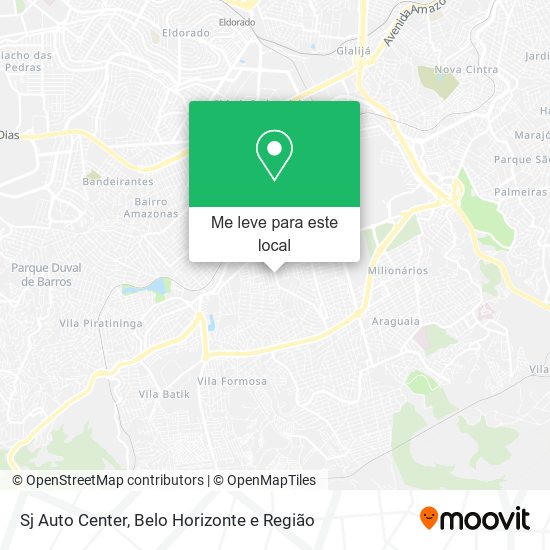 Sj Auto Center mapa
