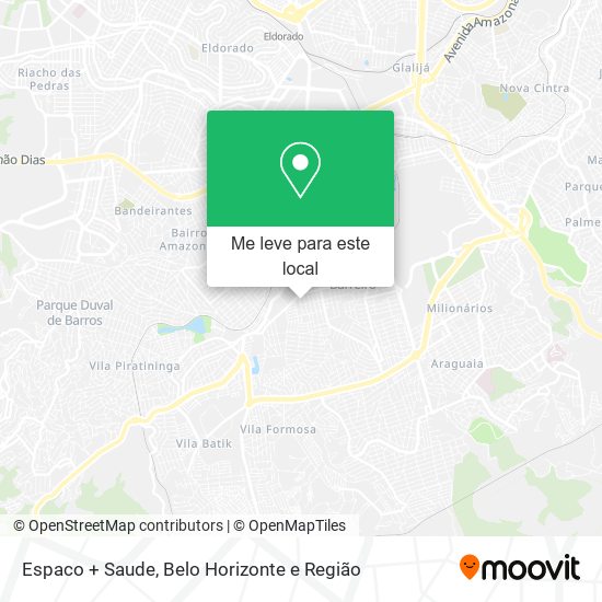 Espaco + Saude mapa