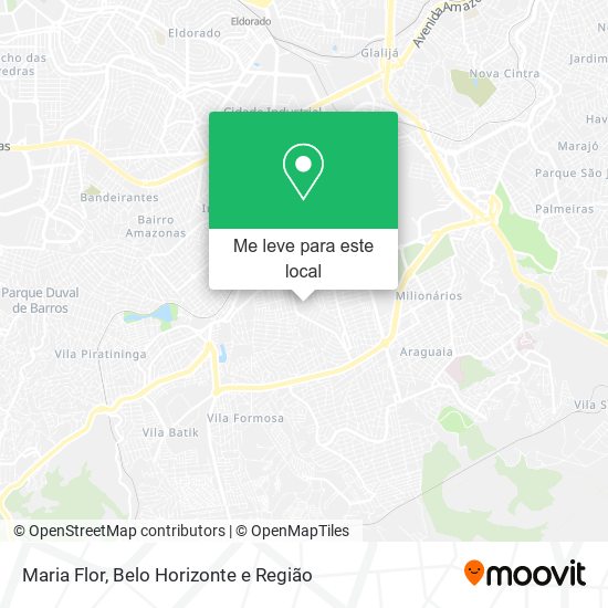 Maria Flor mapa