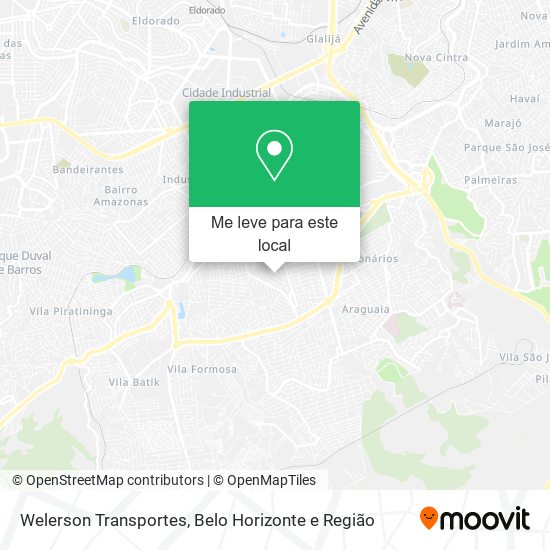 Welerson Transportes mapa