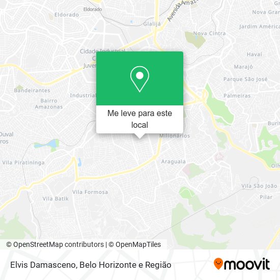 Elvis Damasceno mapa