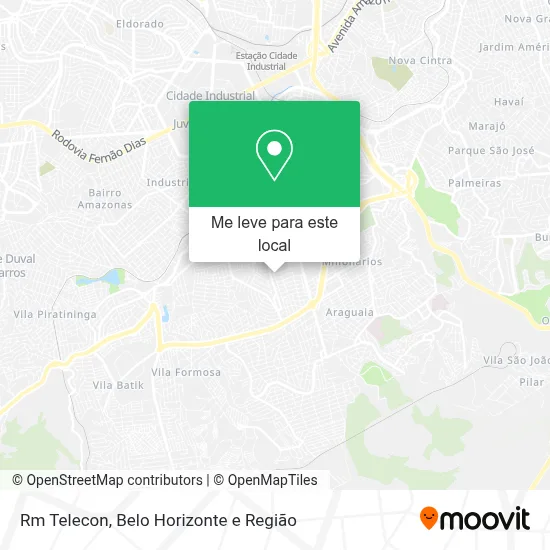 Rm Telecon mapa