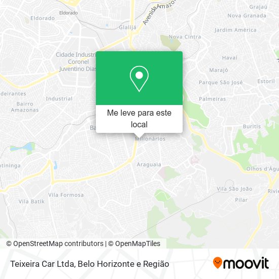 Teixeira Car Ltda mapa