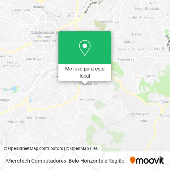 Microtech Computadores mapa