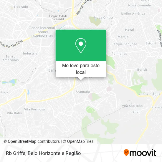 Rb Griffs mapa