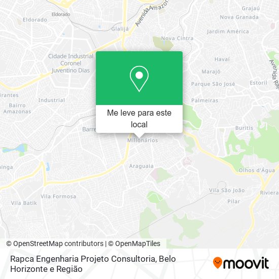 Rapca Engenharia Projeto Consultoria mapa