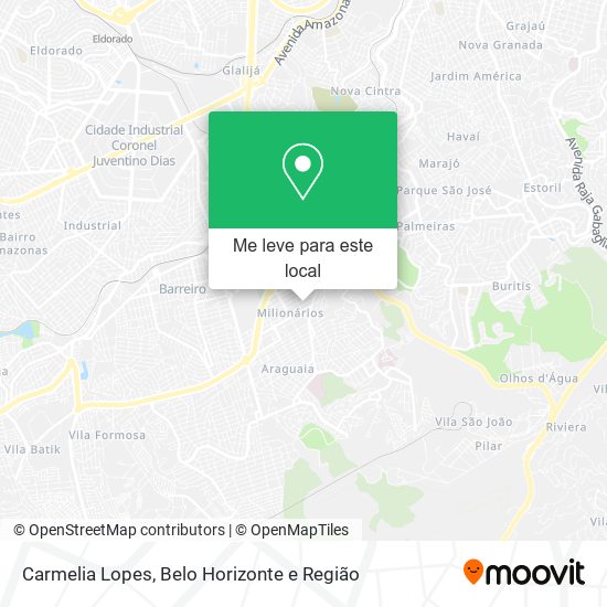 Carmelia Lopes mapa