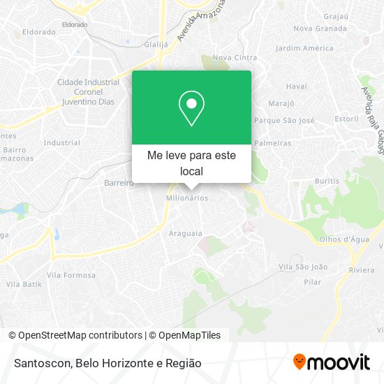 Santoscon mapa