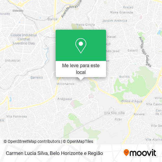 Carmen Lucia Silva mapa