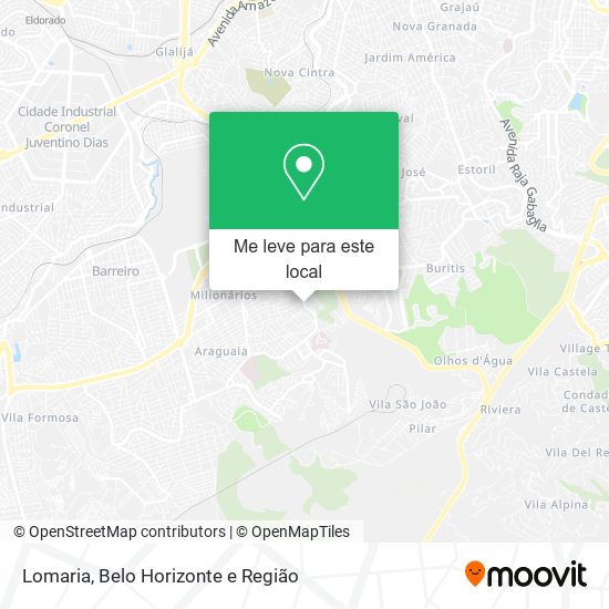 Lomaria mapa