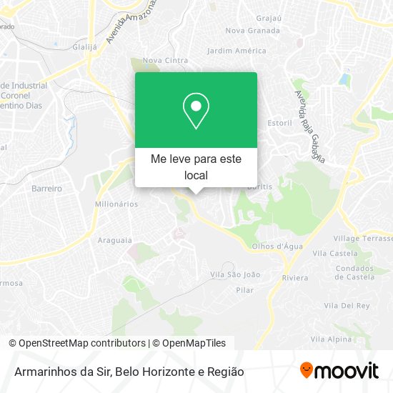 Armarinhos da Sir mapa