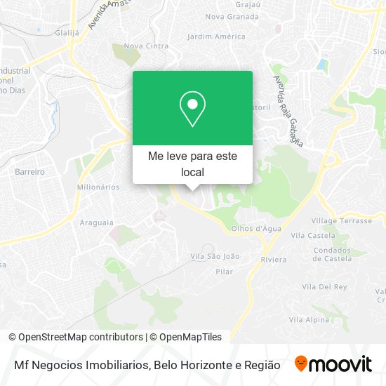 Mf Negocios Imobiliarios mapa
