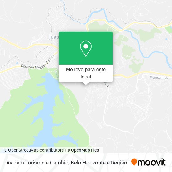 Avipam Turismo e Câmbio mapa