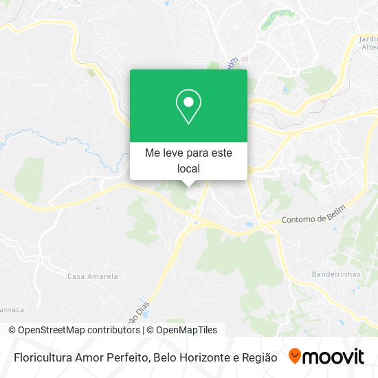 Floricultura Amor Perfeito mapa
