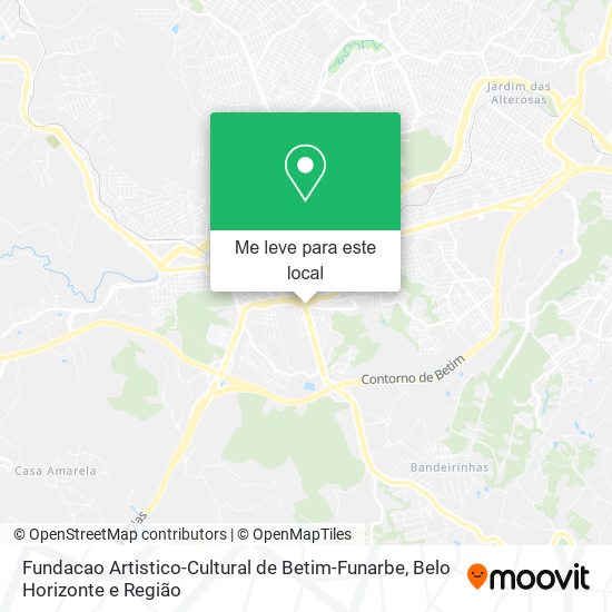 Fundacao Artistico-Cultural de Betim-Funarbe mapa