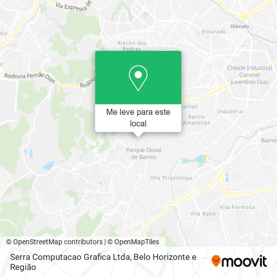 Serra Computacao Grafica Ltda mapa
