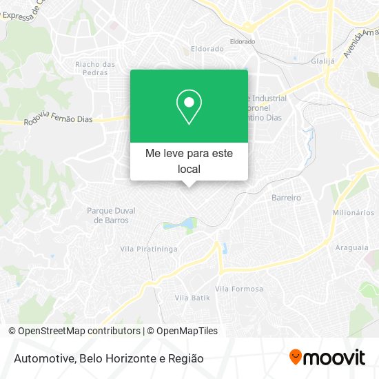 Automotive mapa