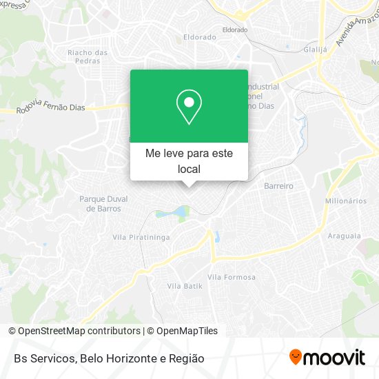 Bs Servicos mapa