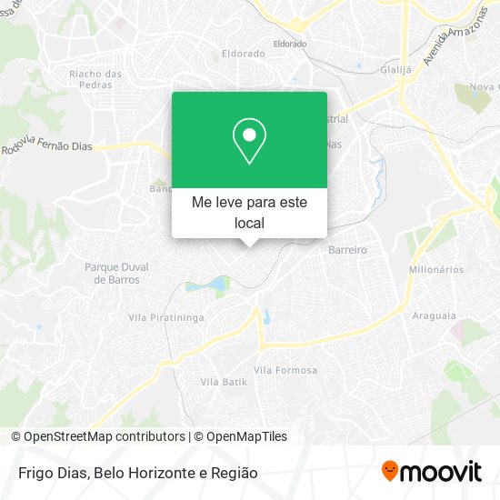 Frigo Dias mapa