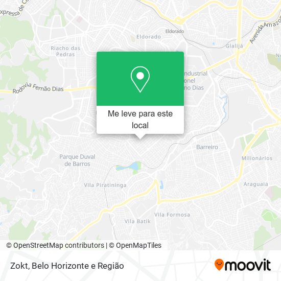 Zokt mapa