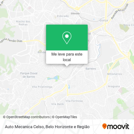 Auto Mecanica Celso mapa