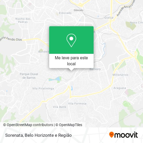 Sorenata mapa