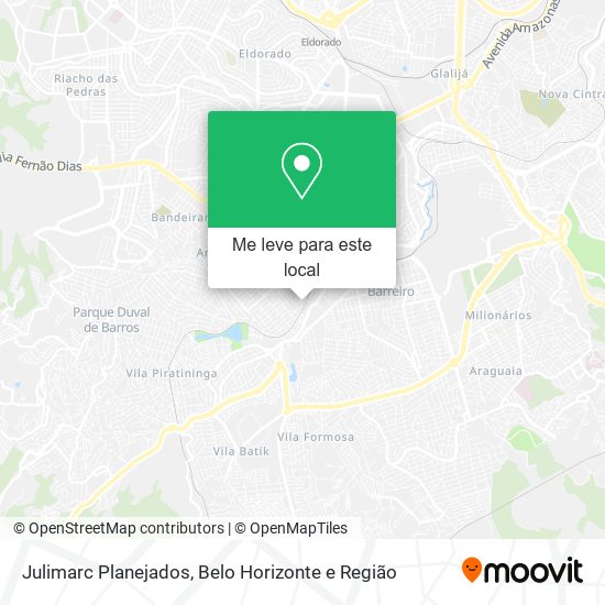 Julimarc Planejados mapa