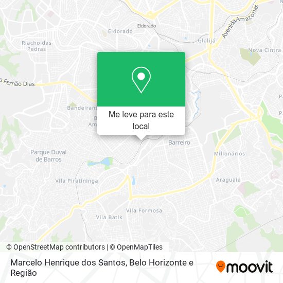 Marcelo Henrique dos Santos mapa