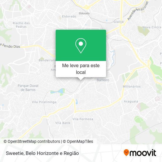 Sweetie mapa