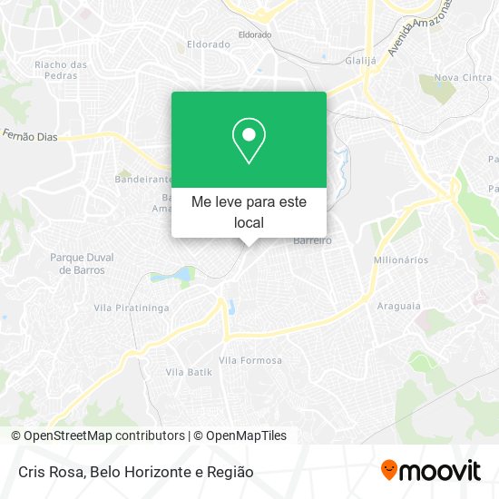 Cris Rosa mapa